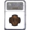 Image 2 : Honduras 1904 1-cent NGC Certified MS-64+ Red & Brown. Coin is nearly fully red with great eye appea