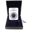 Image 1 : Pobjoy Mint Issue: 1990 Isle of Man 5oz Silver 5 Crown Penny Black Anniversary NGC Gem Proof Inside
