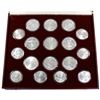 Image 3 : Russia 1980 Moscow Olympics 28-coin Silver coins in set with original box. This set includes 14x Sil