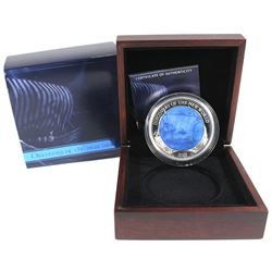 Solomon Islands Issue: 2020 $25 Discovery of the World 5oz Fine Silver Coin with Mother of Pearl Inl