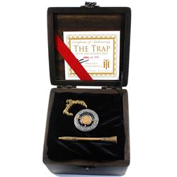Silver Hobo Nickels - The Trap with Golden Bait - Officially Licensed Replica. This replica of the o