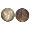 Image 1 : United States Silver $1 1883-O & 1900 both in Brilliant Uncirculated condition with attractive tonin