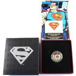 Canada 2013 $75 Superman: The Early Years 14K Gold Coin. This coin depicts the iconic cover of Super