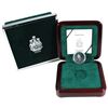 Image 1 : Platinum, 1996 $150 1/2 oz. Proof Peregrine Falcon in Original Mint Wooden Display box & C.O.A. Limi