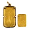 Image 2 : Scarce Vintage Johnson Matthey 1-gram & 5-gram Fine Gold Bars (TAX Exempt). 1-gram bar Serial