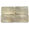 Image 1 : 4x Vintage Jacques Cartier Mint - Canada 1oz Fine Silver Bar Collection (TAX Exempt). 4pcs.