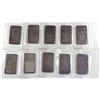 Image 2 : 10x Consecutive Royal Canadian Mint 1oz 'C Series' Fine Silver Bars Sealed (TAX Exempt). Bars come s