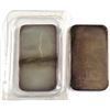 Image 2 : 2x Vintage 1979 Johnson Matthey 1oz Fine Silver Bars with Blank Back (TAX Exempt). Serial #009064, a