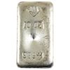 Image 1 : Scarce! Johnson Matthey USA 10oz Small Logo 'Wide Spaced 999' Fine Silver Bar (TAX Exempt).