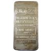 Image 1 : Rare!  Johnson Matthey 10oz Fine Silver Bar with Hammers Logo Repeated Three Full times (TAX Exempt)