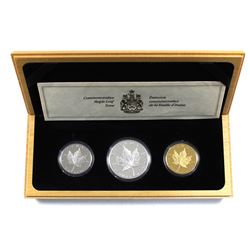 RCM Issue: 1979-1989 10th Anniversary Special Edition 1oz Gold/1oz Silver/1oz Platinum Proof Coin Se