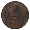 Image 3 : Nova Scotia 1/2-Cent 1861 ICCS Certified MS-65 Red.