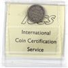 Image 2 : New Brunswick 10-cent 1862 ICCS Certified VF-20. An attractive mid-grade Key Date coin.