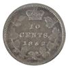 Image 3 : New Brunswick 10-cent 1862 ICCS Certified VF-20. An attractive mid-grade Key Date coin.
