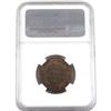 Image 2 : 1-cent 1913 NGC Certified MS-66 Brown. A high grade coin with traces of Mint red throughout.