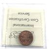 Image 2 : 1-cent 1920 small ICCS Certified MS-64 RED. Near full red with great eye appeal.