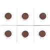 Image 2 : 1-cent Lot of 6x 1925 VG to VF *Key Dates* Great investment lot.