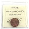 Image 2 : 1-cent 1934 ICCS Certified MS-64 RED! *Scarce in Mint State!*
