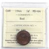 Image 1 : 1-cent 1944 ICCS Certified MS-64; Red