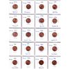 Image 3 : 1955-2012 Canada 1-cent in Plastic Pages. You will receive coins that are all in Brilliant Uncircula