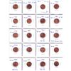 Image 4 : 1955-2012 Canada 1-cent in Plastic Pages. You will receive coins that are all in Brilliant Uncircula
