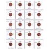 Image 2 : 1958-2012 Canada 1-cent in Plastic Pages. You will receive coins that are all in Brilliant Uncircula