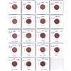 Image 4 : 1958-2012 Canada 1-cent in Plastic Pages. You will receive coins that are all in Brilliant Uncircula