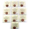 Image 2 : 1-cent 1992, 1993, 1994, 1995, 1996, 1997, 1999, 2000, 2004 & 2005 ICCS Certified MS-65 (10 pcs)