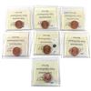 Image 2 : 1-cent 1998, 1999, 2000, 2001, 2002P, 2003, 2003P ICCS Certified MS-66 (7pcs)