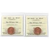 Image 1 : 1-cent 2003 & 2003-P New Effigy ICCS Certified MS-67 (2pcs)