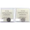 Image 2 : 5-cent 1898 VF-30 & 1899 EF-45. Both coins are ICCS Certified. 2pcs.