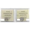 Image 2 : 5-cent 1902 & 1902H Large H ICCS Certified MS-64. 2pcs.