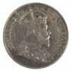 Image 4 : 5-cent 1909 Round Leaves Cross/Bow Tie ICCS Certified VF-30 (Cleaned). Scarce variety!
