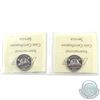 Image 2 : 5-cent 1970 & 1971 ICCS Certified PL-66 Ultra Heavy Cameo. 2pcs