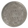 Image 3 : 10-cent 1858 ICCS Certified AU-50! Great first year issue coin.