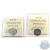 Image 2 : 10-cent 1870 Narrow 0 & Wide 0 ICCS Certified F-15. 2pcs