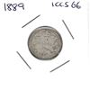 Image 1 : 10-cent 1889 G-6 (scratches) *RARE DATE*