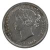 Image 4 : 10-cent 1893 Flat Top 3, Obverse 5 ICCS Certified AU-50. *Scarce Obverse*