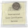 Image 2 : 10-cent 1903-H ICCS Certified AU-55! Light to medium tones over lustrous fields.