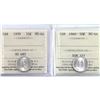 Image 1 : 10-cent 1939 & 1940 ICCS Certified MS-64. 2pcs.