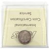 Image 2 : 10-cent 1947 ICCS Certified MS-65! A well struck coin with near flawless fields accented with soft v