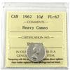 Image 1 : 10-cent 1962 ICCS Certified PL-67 Heavy Cameo