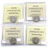 Image 2 : 10-cent 1965, 1966, 1968 Nickel, and 1969 Small Date ICCS Certified PL-66 Heavy Cameo. 4pcs.