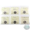 Image 1 : 10-cent 2000, 2001P Volunteers, 2002P, 2003P New Effigy, 2004P & 2005P ICCS Certified MS-66. 6pcs