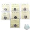 Image 1 : 10-cent 2007 Straight 7, 2008, 2009, 2013, 2014, 2015 & 2016 ICCS Certified MS-65. 7pcs