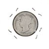 Image 2 : 25-cent 1889 Closed 9 in G-4 condition (small scratches) coin has full date and lettering.