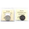 Image 2 : 25-cent 1905 & 1906 Large Crown ICCS Certified VF-20. 2pcs