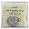 Image 2 : 25-cent 1910 ICCS Certified AU-58. Nice blast white coin with frosted fields!