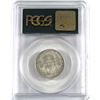 Image 2 : 25-cent 1932 PCGS Certified MS-64. Light tones with underlying frosted white fields (in old green la
