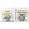 Image 2 : 25-cent 1945 & 1946 both ICCS Certified MS-63 (2pcs)